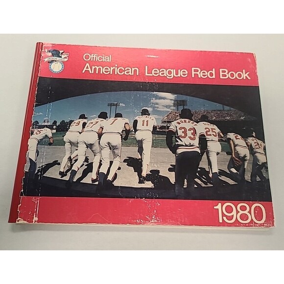 Vintage 1980 The Official American League Red Book 51st Annual Edition Baseball - Picture 1 of 10